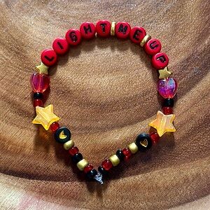 5 for $20 Taylor Swift Handmade Friendship Beaded Bracelet
“Light Me Up”